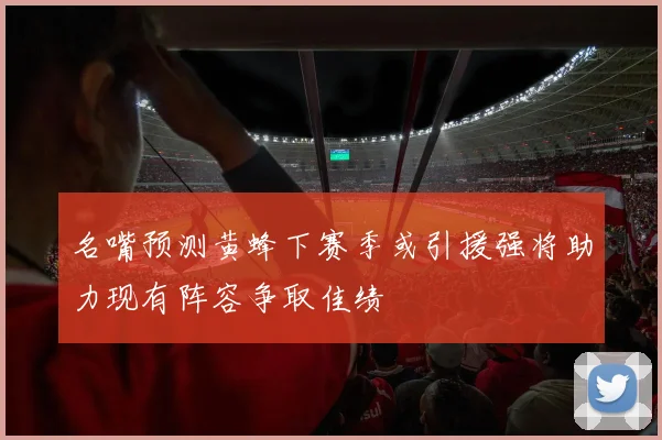名嘴预测黄蜂下赛季或引援强将助力现有阵容争取佳绩